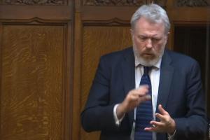 James Sunderland MP speaking in the House of Commons