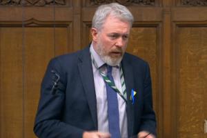 James Sunderland MP speaking in the House of Commons