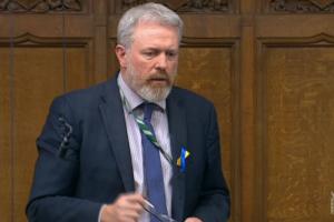 James Sunderland MP speaking in the House of Commons