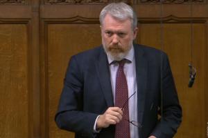 James Sunderland MP speaking in the House of Commons