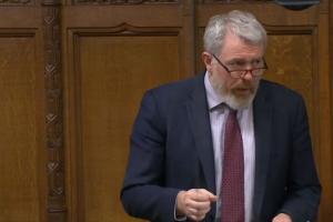 James Sunderland MP speaking in the House of Commons