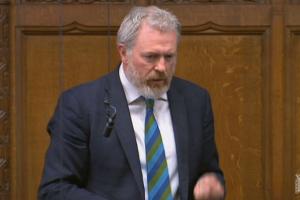 James Sunderland MP speaking in the House of Commons