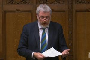 James Sunderland MP speaking in the House of Commons