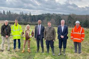 James Sunderland visits closed landfill site