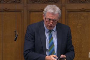 James Sunderland MP speaking in the House of Commons