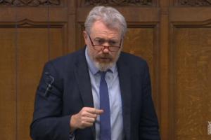 James Sunderland MP speaking in the House of Commons