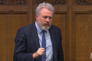 James Sunderland MP speaking in the House of Commons