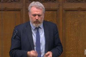 James Sunderland MP speaking in the House of Commons