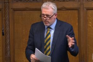 James Sunderland MP speaking in the House of Commons