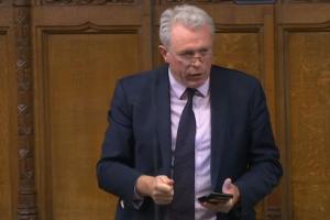 James Sunderland MP speaking in the House of Commons