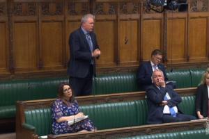 James Sunderland MP speaking in the House of Commons