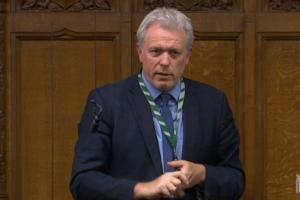 James Sunderland MP speaking in the House of Commons