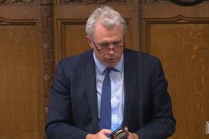 James Sunderland MP speaking in the House of Commons