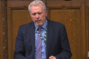 James Sunderland MP speaking in the House of Commons