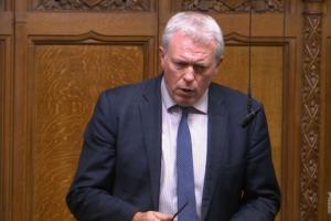 James Sunderland MP speaking in the House of Commons