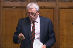 James Sunderland MP speaking in the House of Commons