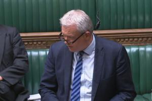 James Sunderland MP speaking in the House of Commons