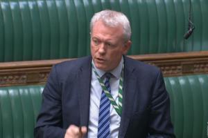 James Sunderland MP speaking in the House of Commons