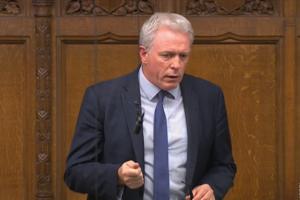 James Sunderland MP speaking in the House of Commons