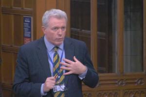James Sunderland MP speaking in Westminster Hall