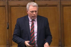 James Sunderland MP speaking in the House of Commons