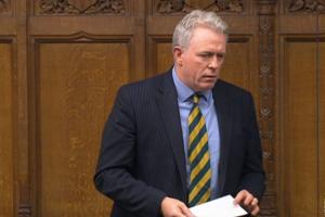 James Sunderland MP speaking in the House of Commons