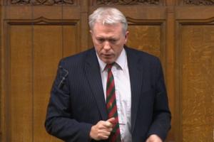 James Sunderland MP speaking in the House of Commons