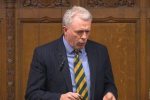 James Sunderland MP speaking in the House of Commons