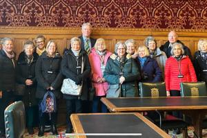 James Sunderland MP welcomes Bracknell U3A to Parliament