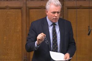 James Sunderland MP speaking in the House of Commons