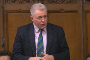 James Sunderland MP speaking in the House of Commons