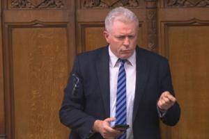 James Sunderland MP speaking in the House of Commons