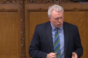 James Sunderland MP speaking in the House of Commons