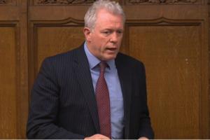 James Sunderland MP speaking in the House of Commons