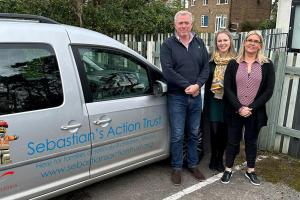 James Sunderland MP visits Sebastian's Action Trust