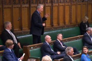 James Sunderland MP speaking in the House of Commons