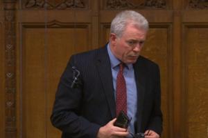 James Sunderland MP speaking in the House of Commons