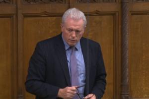 James Sunderland MP speaking in the House of Commons