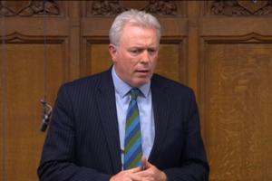 James Sunderland MP speaking in the House of Commons