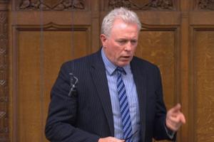 James Sunderland MP speaking in the House of Commons