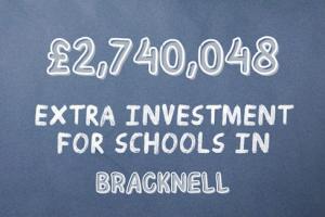 Extra investment in Bracknell’s schools graphic
