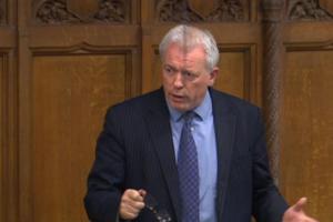 James Sunderland MP speaking in the House of Commons