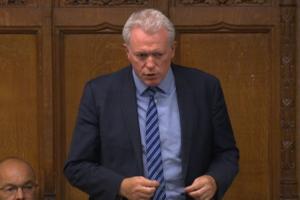 James Sunderland MP speaking in the House of Commons