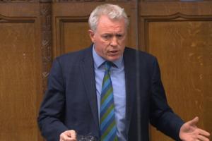 James Sunderland MP speaking in the House of Commons