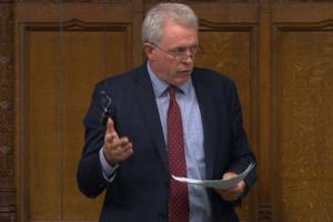 James Sunderland MP speaking in the House of Commons