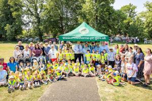 Opening of the Morgan Recreation Ground exercise track