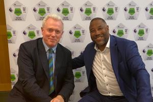 James Sunderland MP and John Barnes