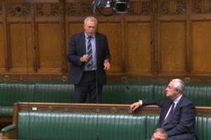 James Sunderland MP speaking in the House of Commons