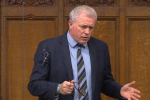 James Sunderland MP speaking in the House of Commons