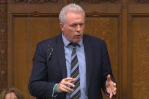 James Sunderland MP speaking in the House of Commons